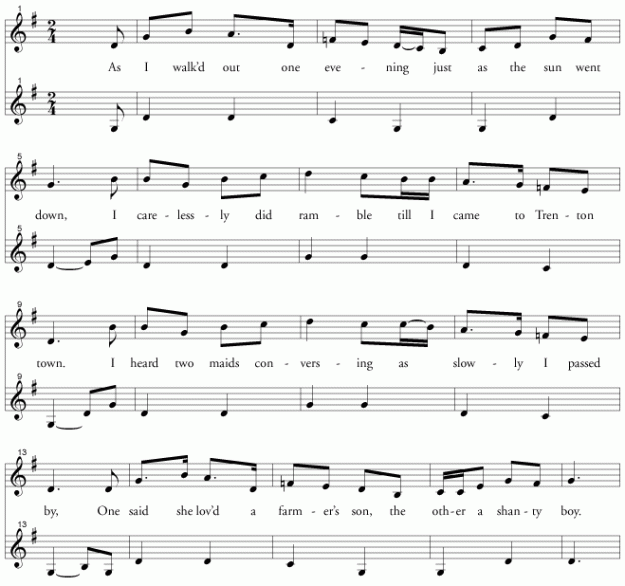 The Shanty-Boy and the Farmer's Son